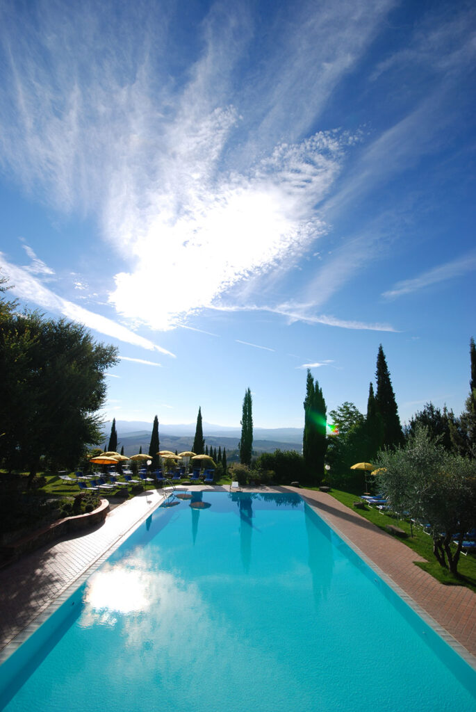 Piscina esterna Resort Casanova San Quirico d'Orcia